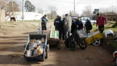 Incautaron varios kilos de frutas destinadas a la venta ambulante