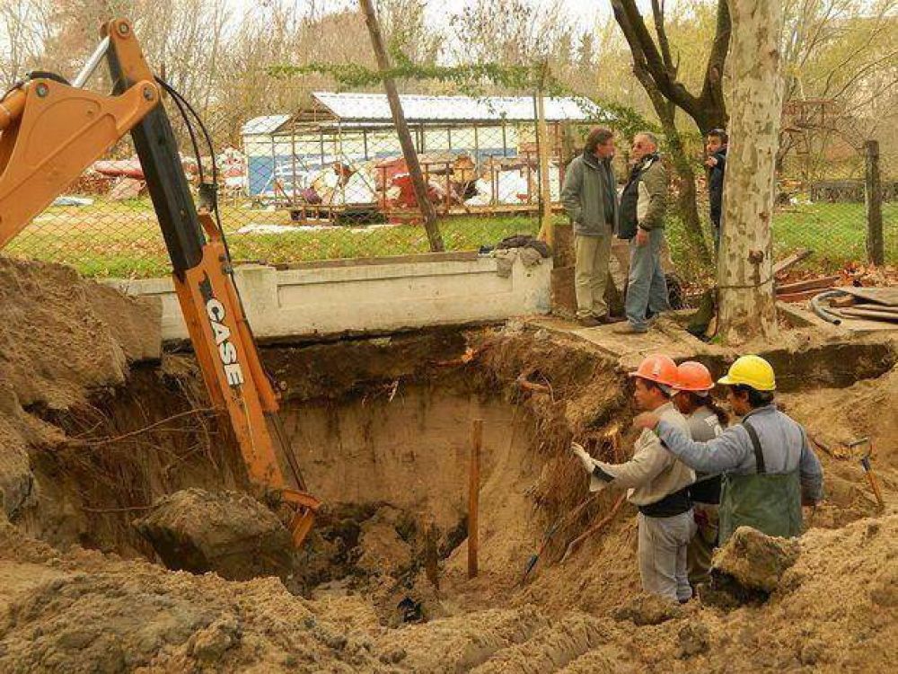 El Colector Cloacal Norte lleva ejecutado un diez por ciento del avance de la obra