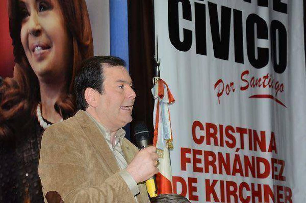 Zamora: "Es un nuevo plebiscito para la gesti�n del Frente C�vico"