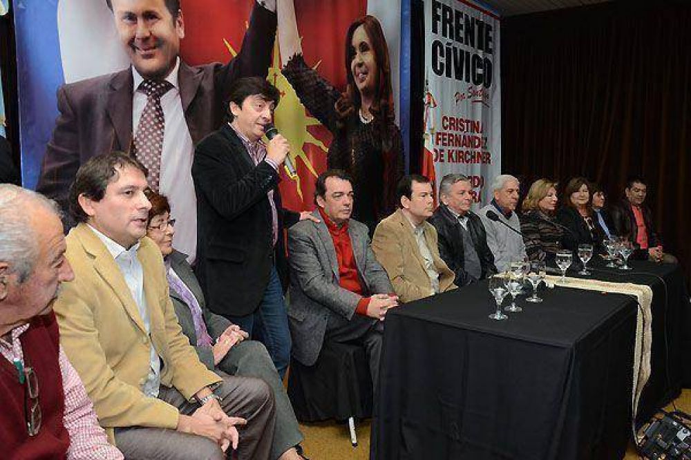 Brue y Capellini encabezan la lista del Frente C�vico para las PASO