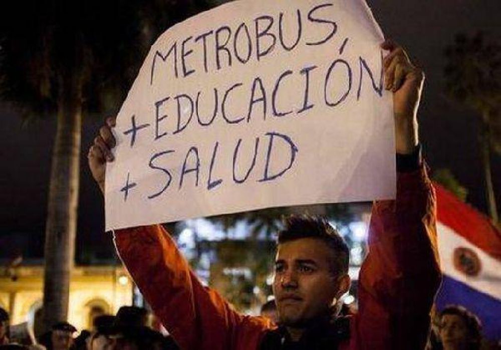 Paraguay se suma a las protestas