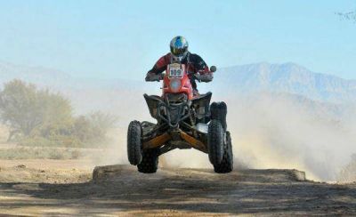 Bonetto tricampe�n del Desafio Ruta 40
