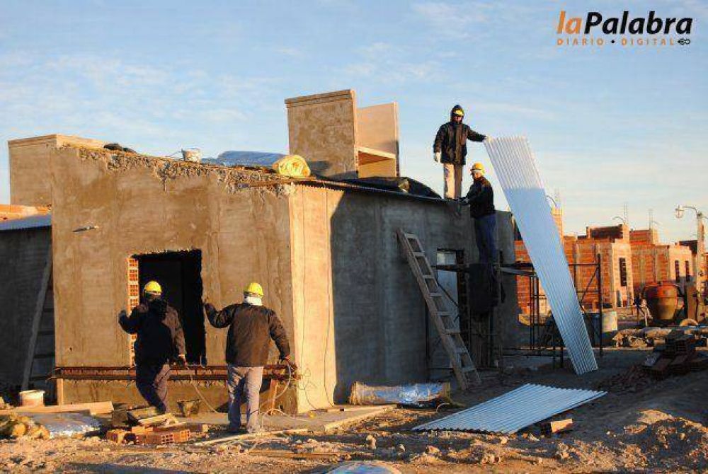 Avanza la construcci�n de 112 viviendas en el Distrito