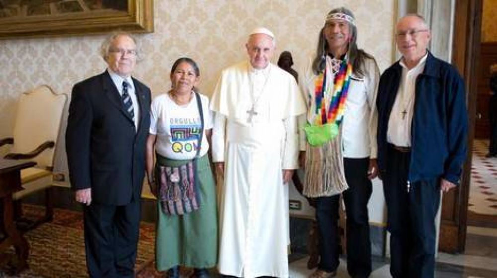 El l�der de los Qom le pidi� al Papa que "interceda" ante Cristina