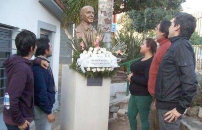 Rindieron homenaje a Gardel en Carlos Paz