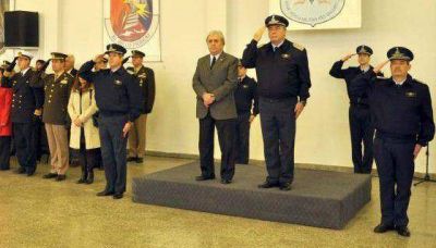 Asunci�n del nuevo jefe de la Base a�rea R�o Gallegos