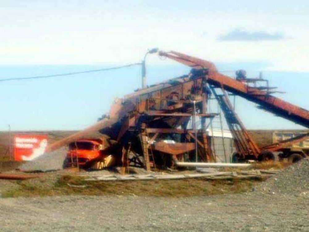 Soldador se accident� en una cantera