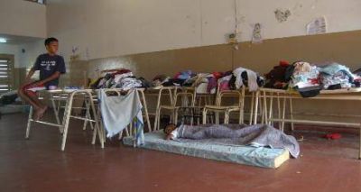 Inundaciones: refuerzan contenci�n en escuelas y jardines