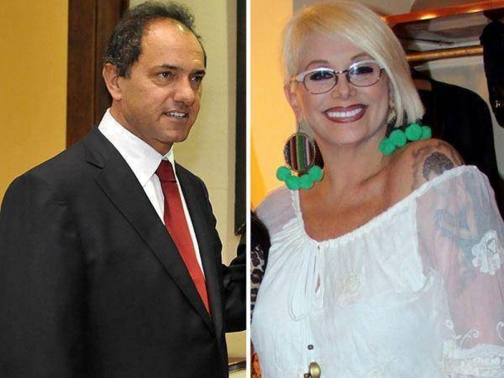 Scioli, sobre su romance con Carmen Barbieri: "Eramos muy j�venes, yo ten�a 20 a�os"