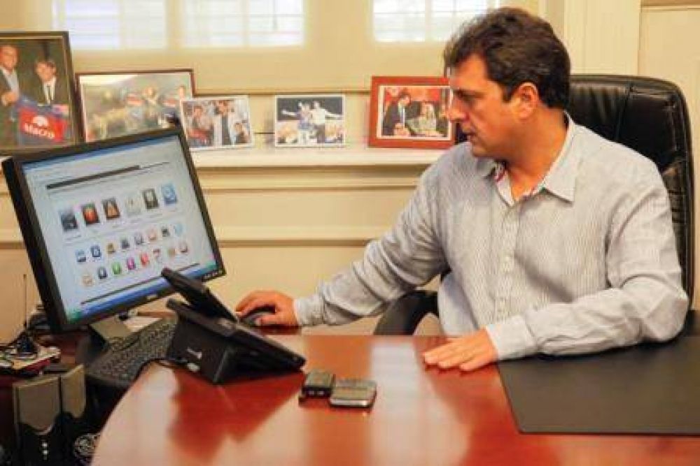 Sergio Massa: �la mejor campa�a es seguir trabajando en la gesti�n�