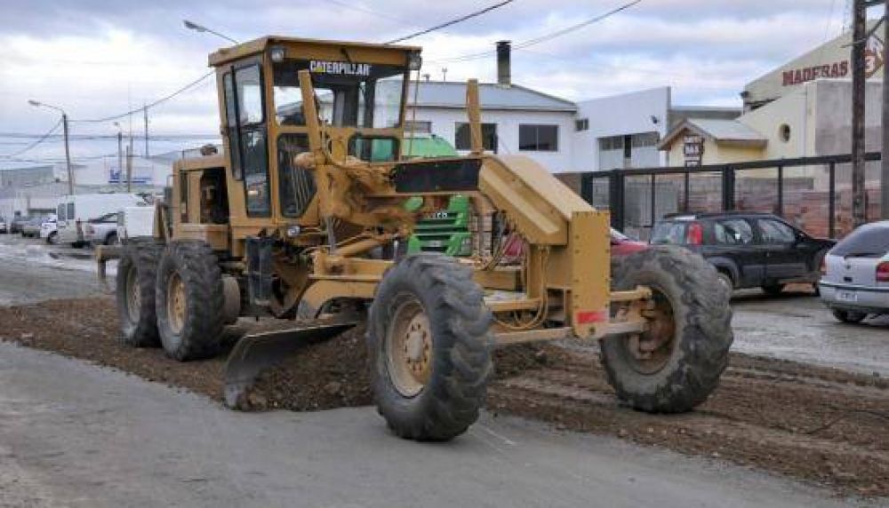 Reacondicionamiento de calles no pavimentadas