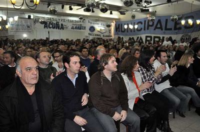  Eseverri y sus candidatos lanzaron el Frente Renovador