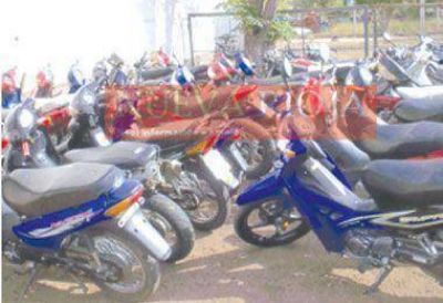 Secuestran importante cantidad de motos en operativos policialesrios