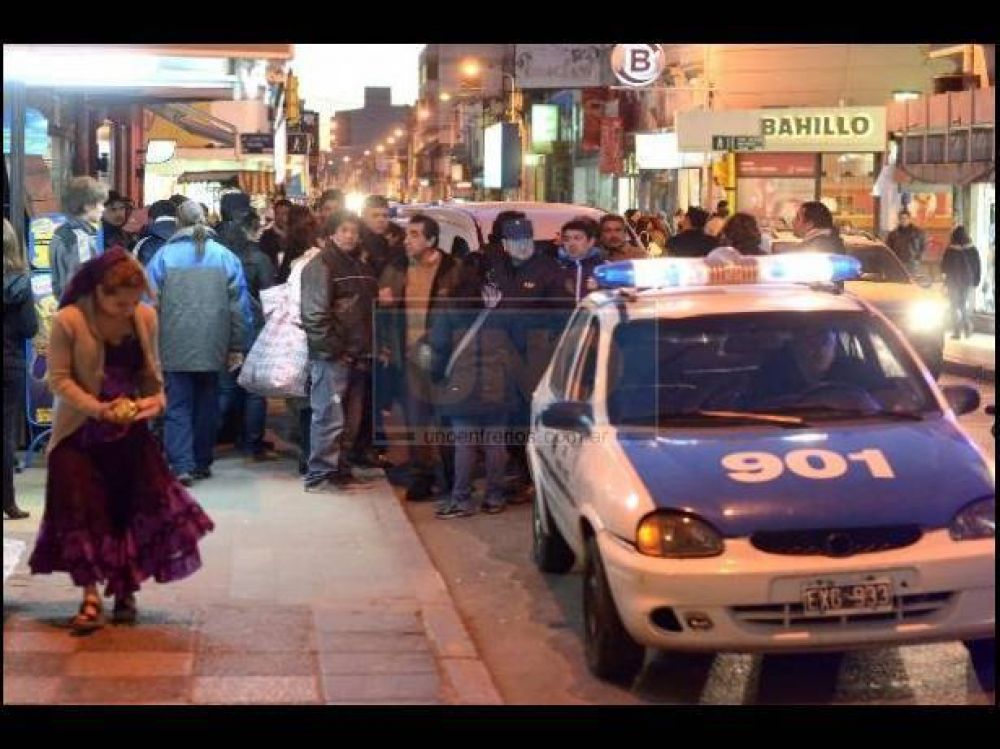 El municipio de Paran� nuevamente desaloj� a los vendedores ambulantes de la peatonal