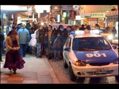 El municipio de Paran� nuevamente desaloj� a los vendedores ambulantes de la peatonal