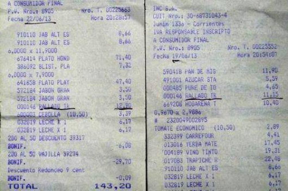 Congelamiento ausente: subas de entre un 3 y 9%