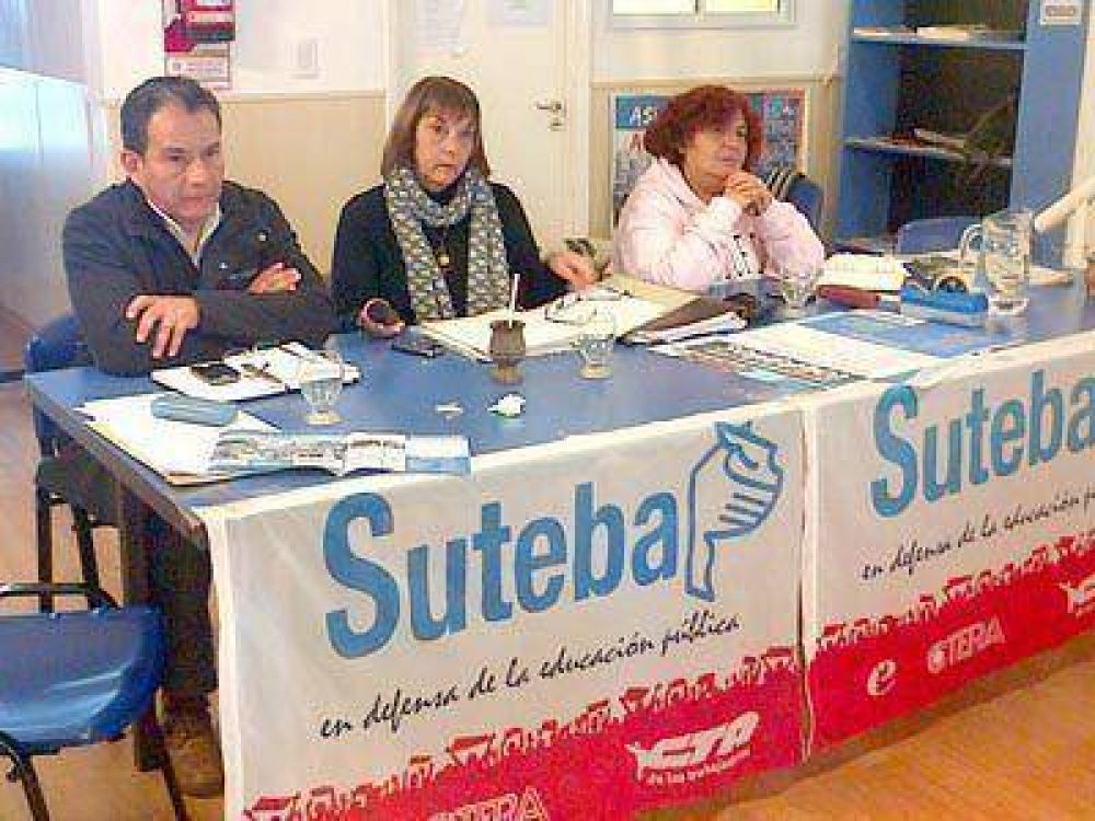 En Suteba realizan relevamiento de infraestructura escolar y piden Ley