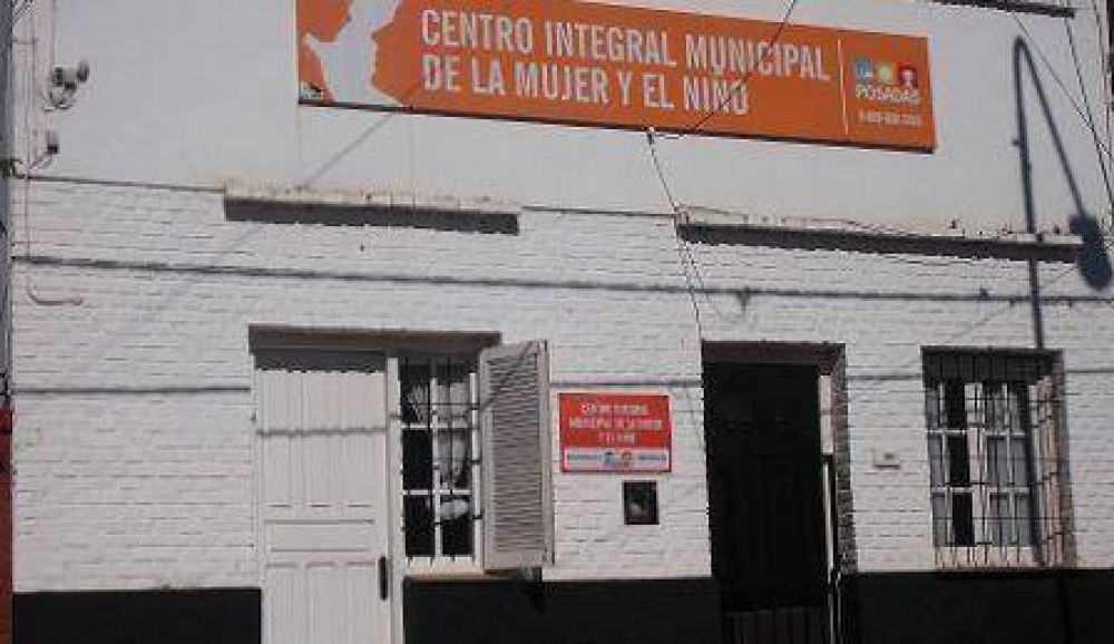 Posadas: Atencin y contencin, en el Centro Municipal Integral de Atencin de la Mujer y el Nio