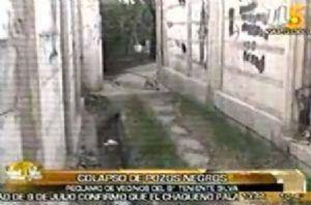 Vecinos reclaman el colapso de pozos negros