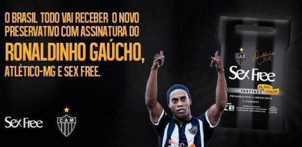 Ronaldinho lanz un condn con su firma