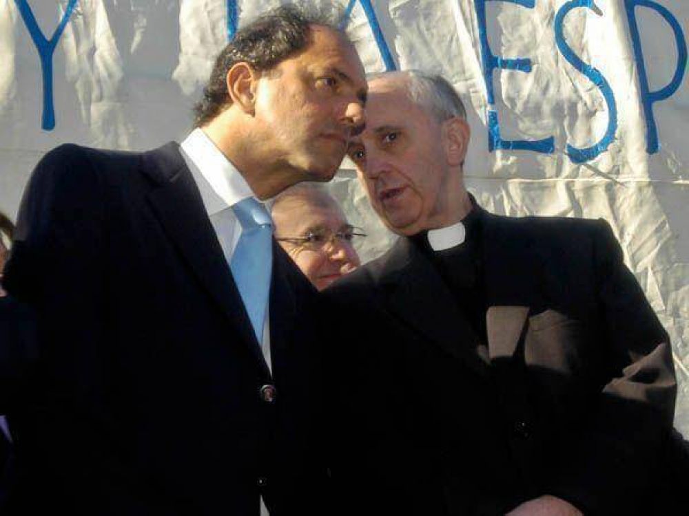 Scioli tendr� un encuentro con el Papa