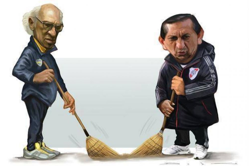 Tras pasar la escoba, qu� jugadores quieren Carlos Bianchi y Ram�n D�az para Boca y River