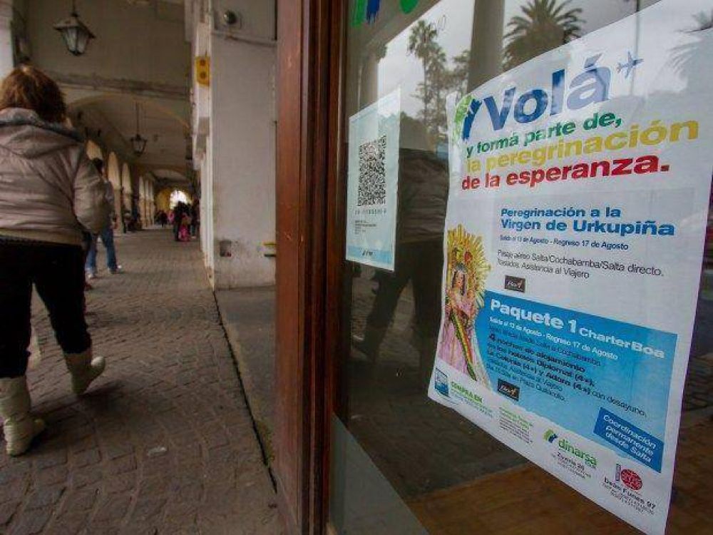 La virgen de Urkupi�a y el Papa impulsan los viajes al exterior