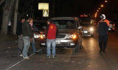 Tres personas resultaron heridas luego de un accidente en Guaymall�n