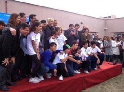 Inauguraron el CIC de Olimpo, con la presencia de Rabolini