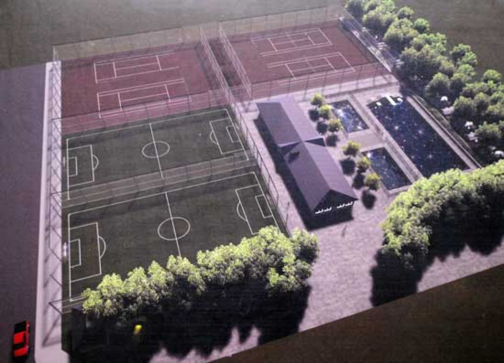 El Fort�n invertir� 500 mil pesos en canchas de tenis