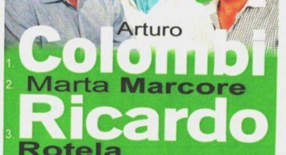 V�a libre para la pol�mica boleta de Arturo Colombi