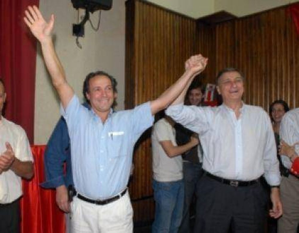 Hermes Binner va a hacer campa�a junto a Giustiniani 