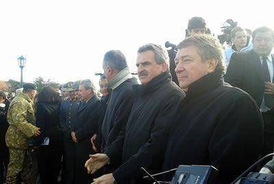 Rossi, Yauhar y Buzzi conmemoraron el Bicentenario del Regimiento de Infanter�a Mecanizada 8