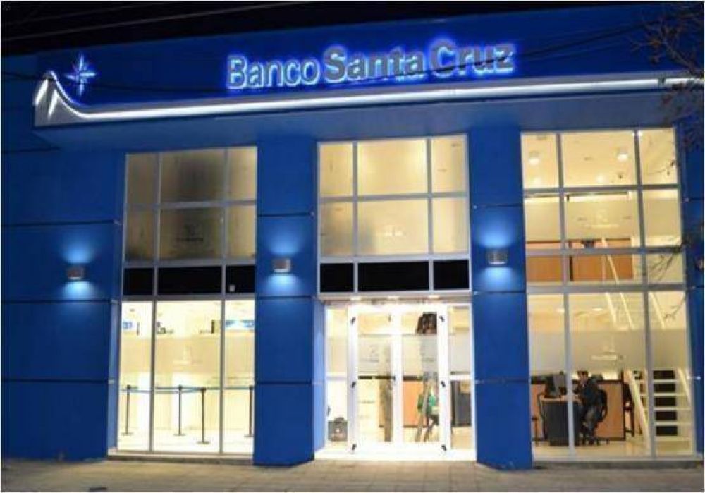 Banco Santa Cruz inaugur� su nueva sucursal en Las Heras