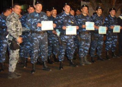 Acto de cierre del primer curso de Infanter�a Motorizada