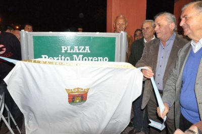 Se inaugur� la Plaza Perito Moreno del B� Almirante Brown