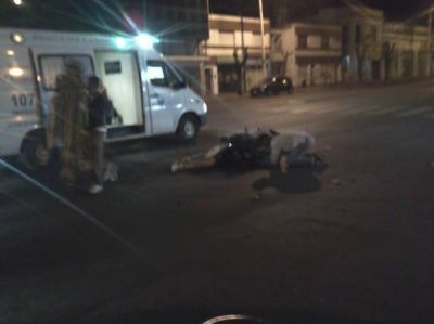 Otra vez la moto, otra vez un accidente