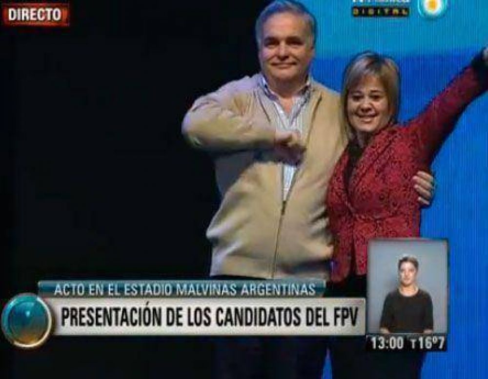 Un "error" oficial: presentaron al hijo de Mar�n como si fuera candidato a senador K