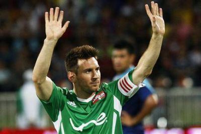 Lionel Messi deleit� con su f�tbol y revolucion� a Colombia
