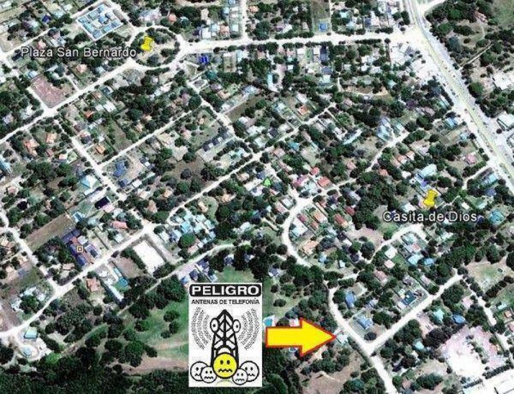 Prohibieron la instalaci�n de una antena de telefon�a celular en Sierra