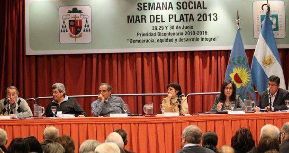 El papa Francisco presente en la Semana Social de Mar del Plata