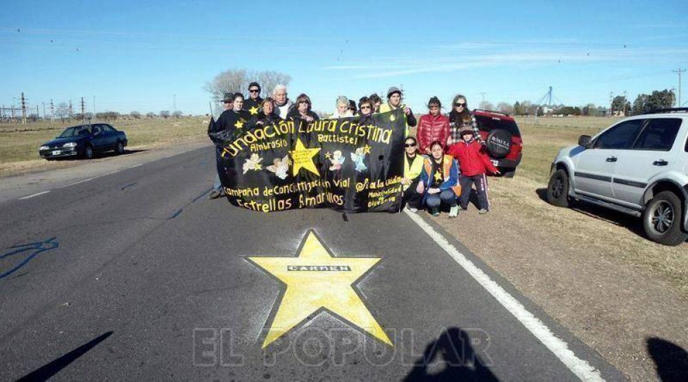 La �ltima estrella del mes se pint� en la ruta 226