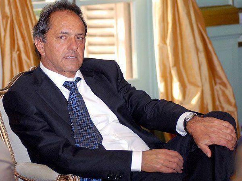 Scioli dice sentir suyas a las listas del FpV