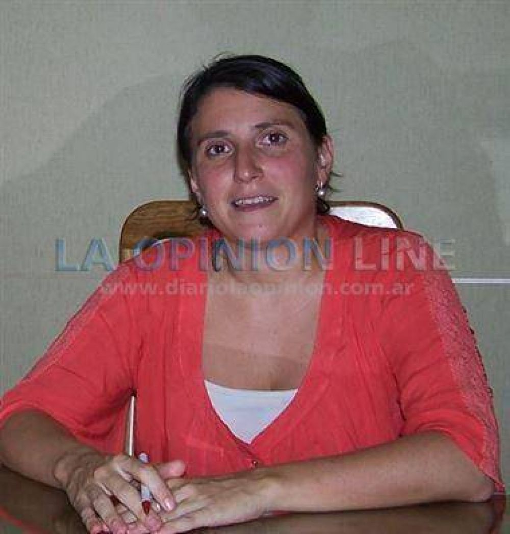 Evangelina Garrappa es candidata a diputada por la lista de Obeid