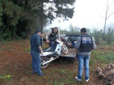 Detuvieron a d�o roba motos 