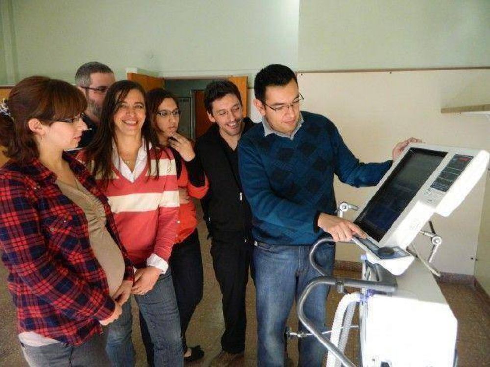 Concluy� con �xito el curso de Ventilaci�n Mec�nica en el Hospital San Luis
