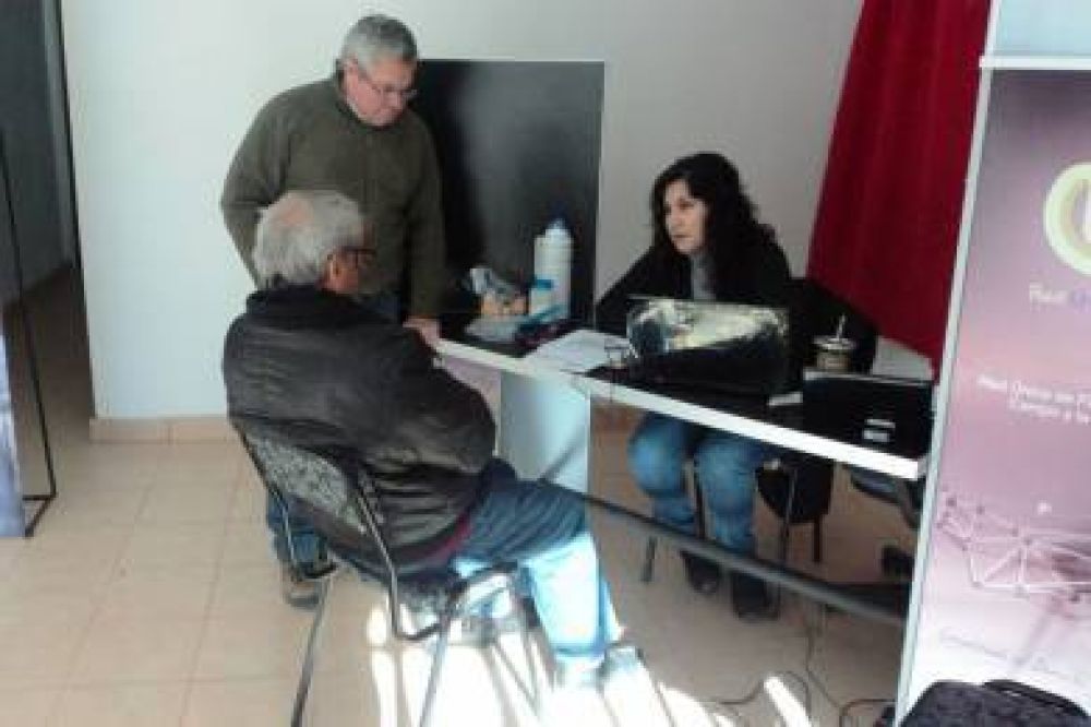 La oficina m�vil de jubilaciones llega a la Meseta Central