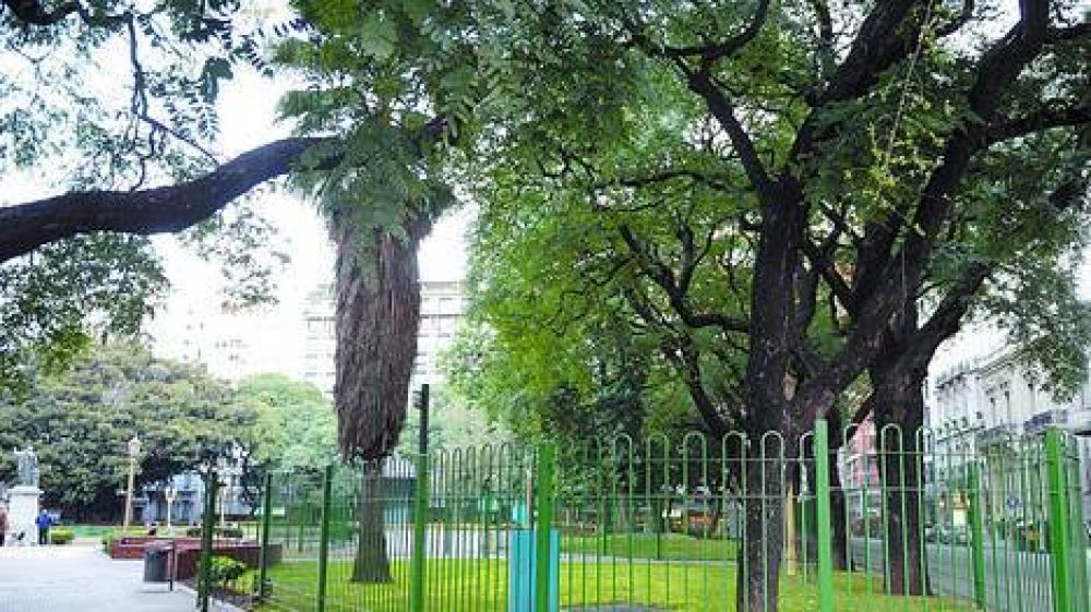 Cuando la plaza Libertad fue un campo de batalla