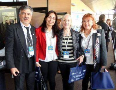 Representantes marplatenses de Ucip y Feba en Foro de Comercio y Turismo de San Luis