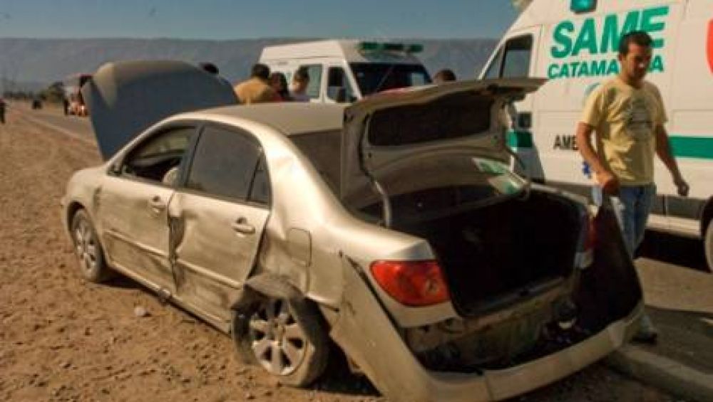 Violento choque de autos en la Circunvalaci�n